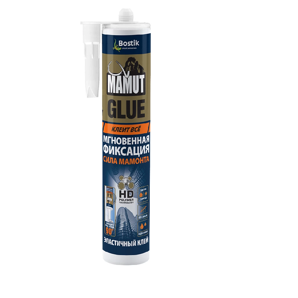 Суперсильный монтажный клей Bostik MAMUT GLUE